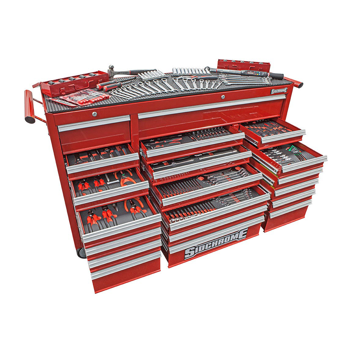 523Pc Triple Bank Foam Tool Kit Metric/AF