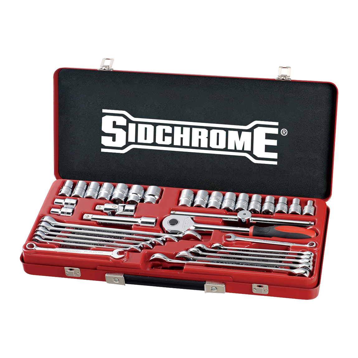 35 Piece Metric/AF 1/2" Drive Socket & Spanner Set