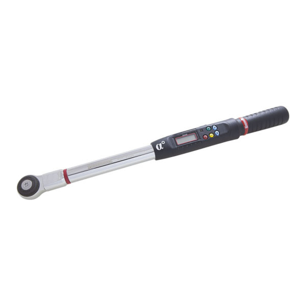 Digital Torque Wrench inc. Angle Adjustment - 1/2”Dr 10-200Nm