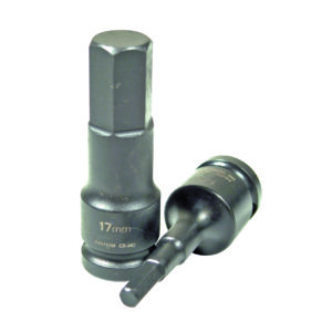 1/2" Drive In-Hex Drivers Metric 4mm - 19mm