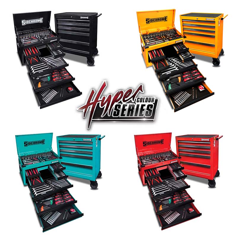 13 Drawer Hyper Colour Series (8 Drawer Chest + 5 Drawer Cabinet)