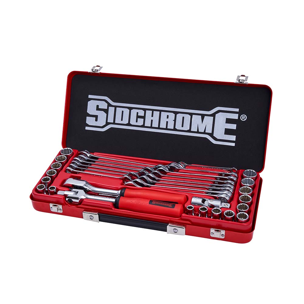 35PC 1/2" Drive Socket & Spanner Set Met/AF